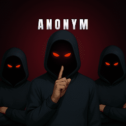 ANONYM party game app icon by Cozy Bear Studios