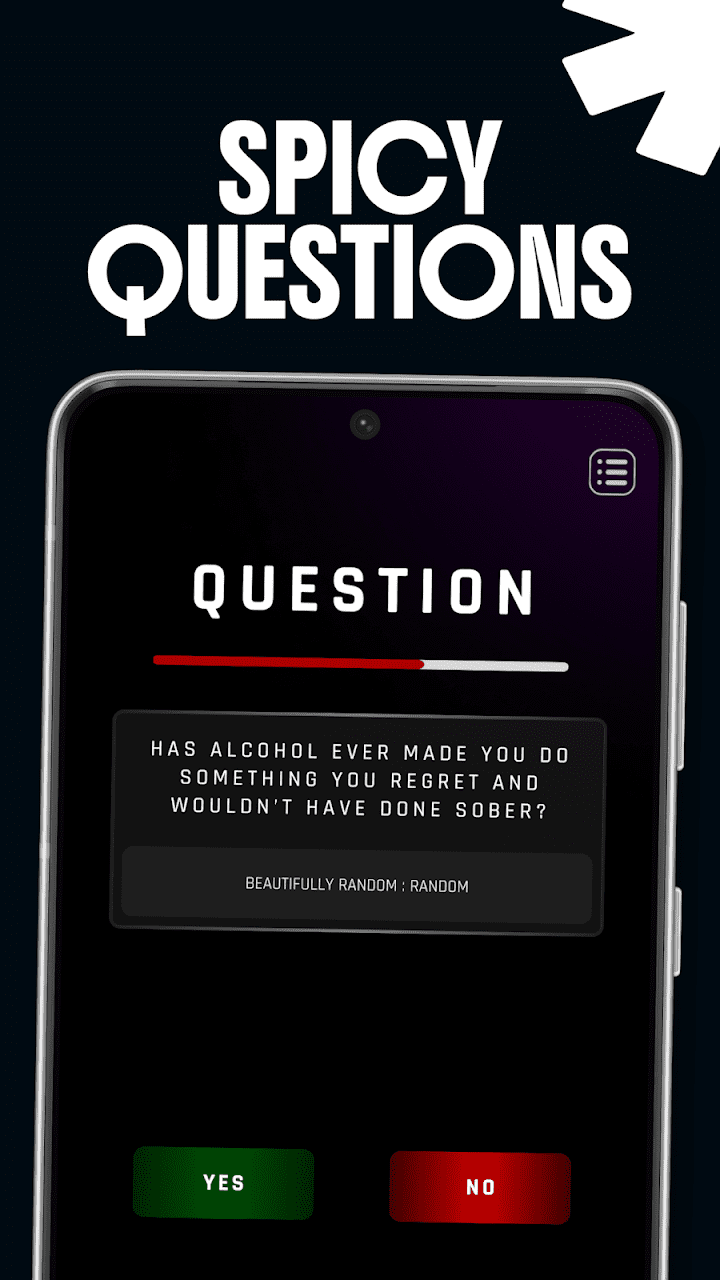 ANONYM party game screenshot showing a question prompt for anonymous voting