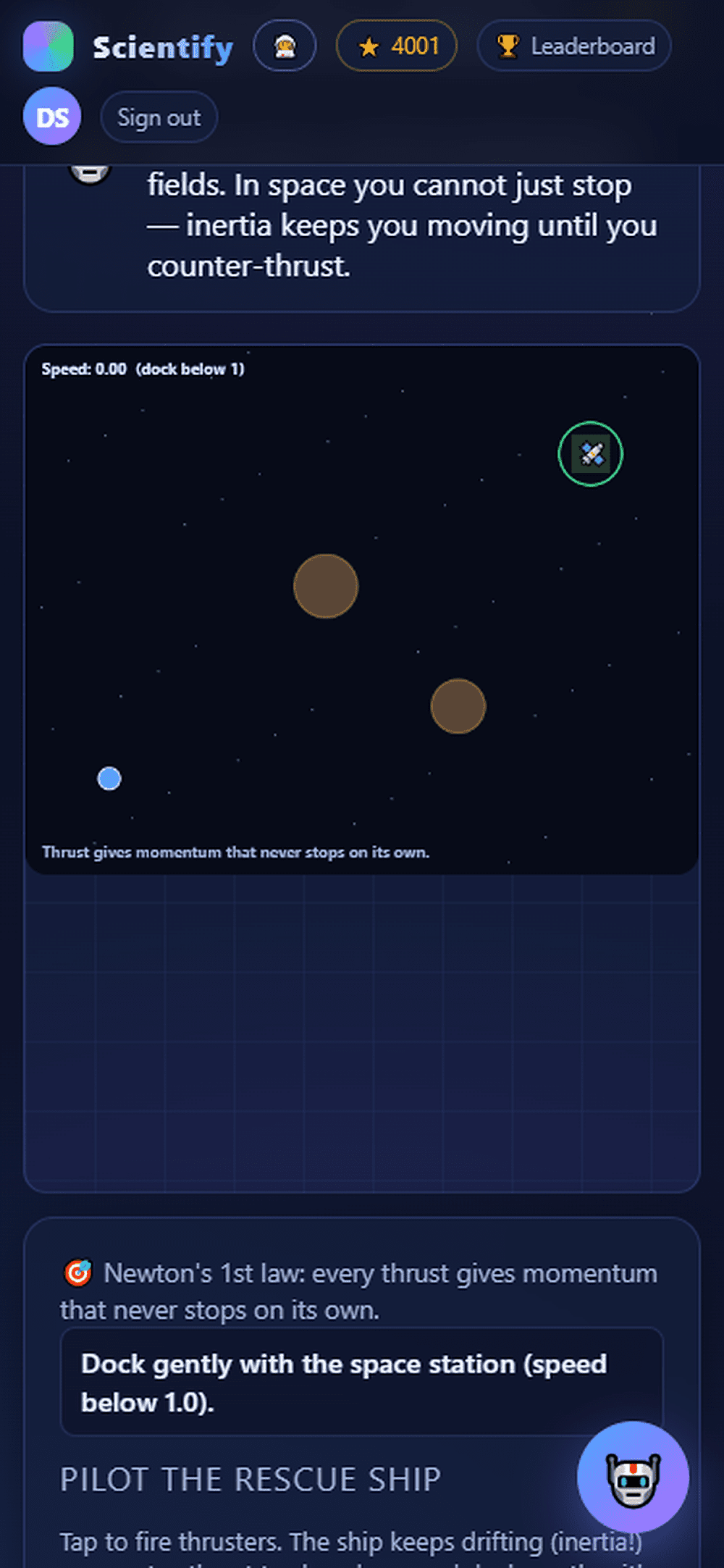 Screenshot of the Connect the Concepts builder linking cause and effect in Scientify