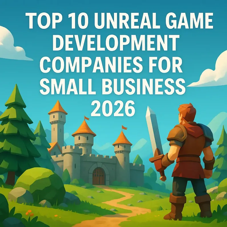 Top 10 Unreal Game development companies for small business 2026 1 Unreal Game development companies for small business