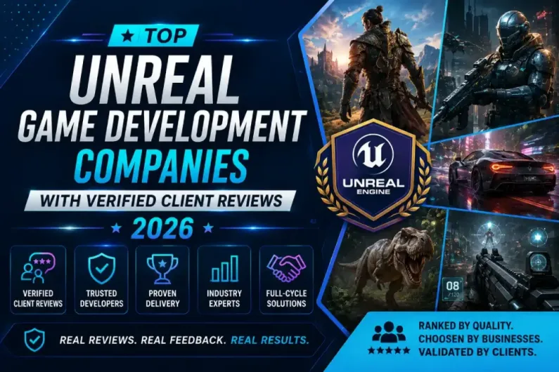 Top Unreal Game Development Companies with Verified Client Reviews (2026) 1 Top Unreal Game Development Companies with Verified Client Reviews