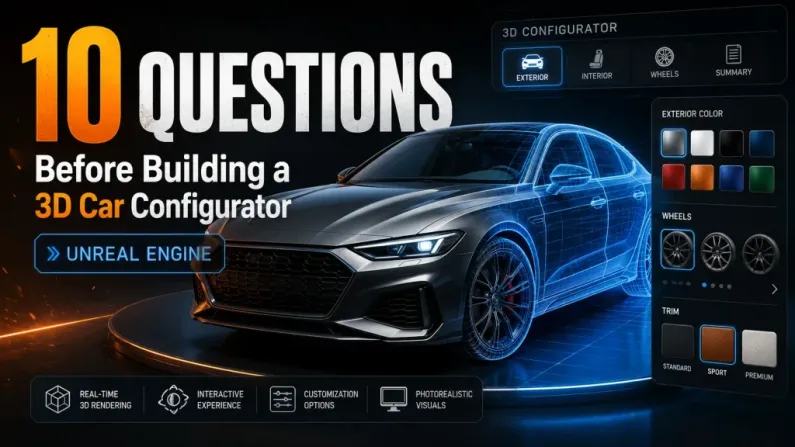The 10 Questions Every Automotive Brand Asks Before Building a 3D Car Configurator in Unreal Engine 1 3D Car Configurator in Unreal Engine