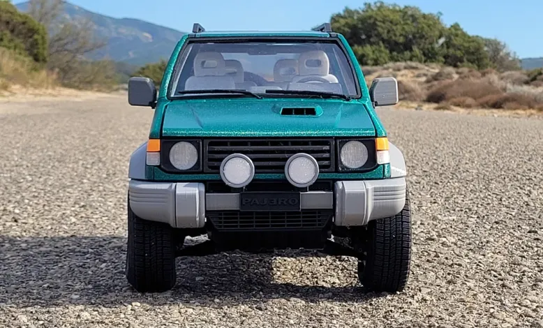 3D Pajero Car Design Hero