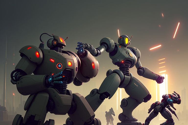 steel titans in unity3D