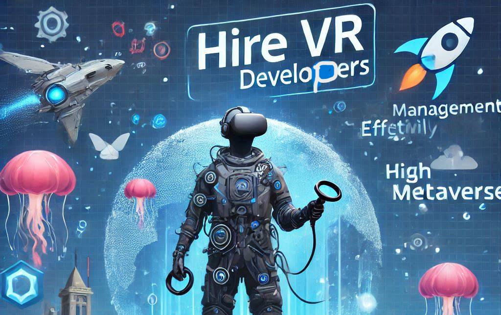 Hire VR Game developers effectively through proper management to create a high metaverse. 1 high metaverse