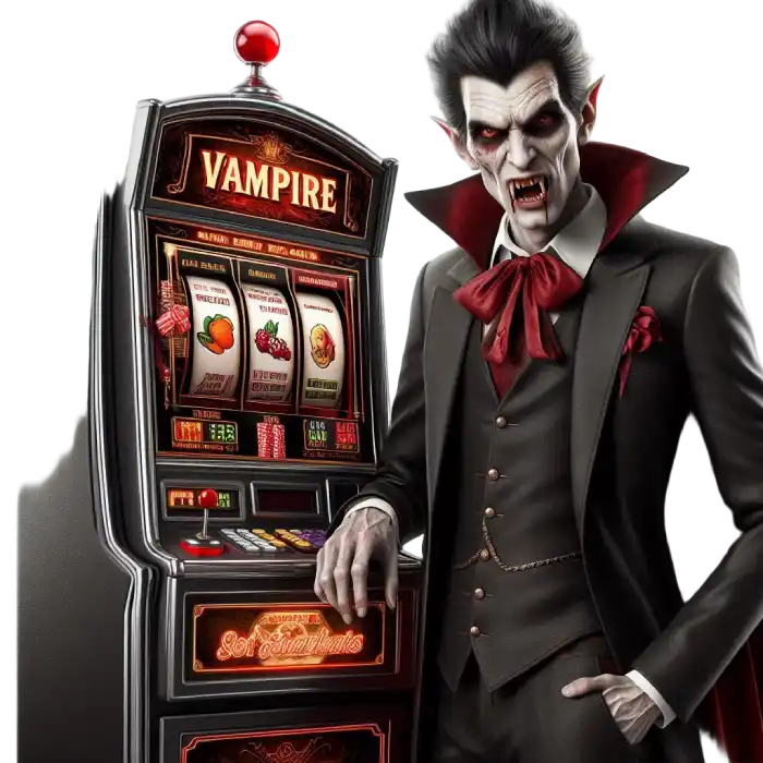 vambire with slot machine image vambire with slot machine image
