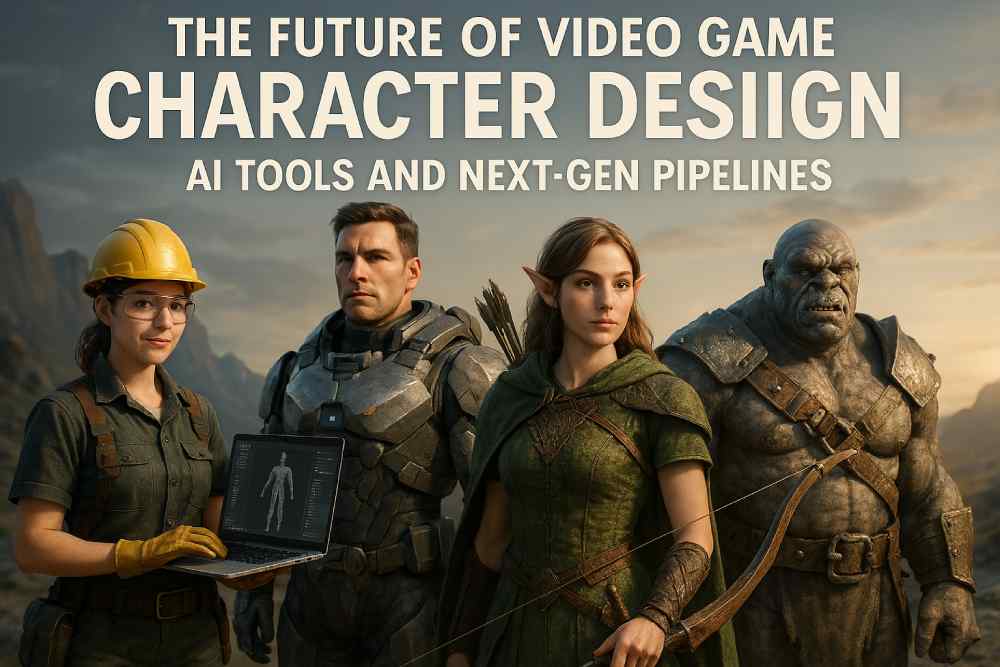 The Future of Video Game Character Design: AI Tools and Next-Gen Pipelines 1 BCO 1