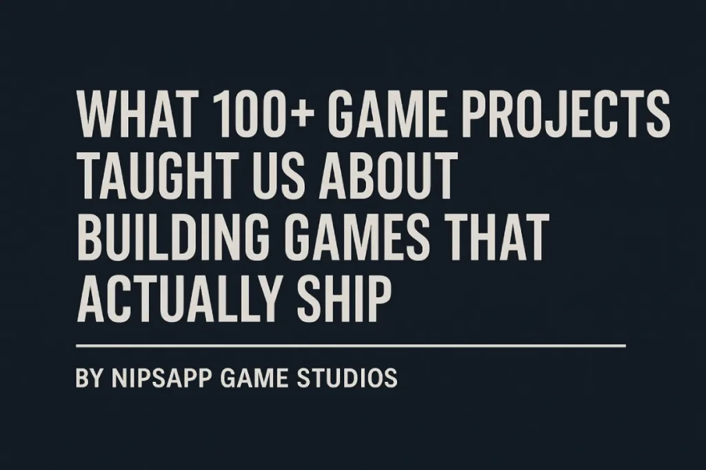 Game Development Case Studies: What 100+ Projects Taught Us About Finishing Games 1 game development case studies