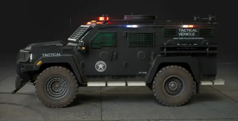 Police Tactical Truck Hero Image