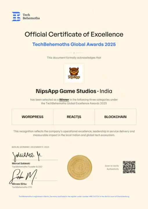 NFT game development services