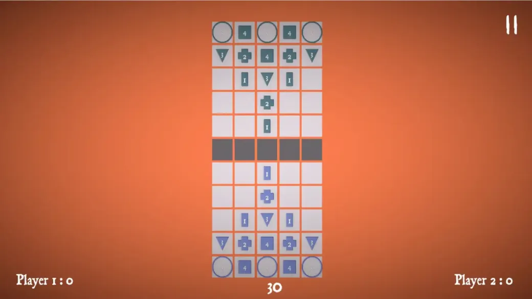 UI close up showing calm aesthetic and piece designs