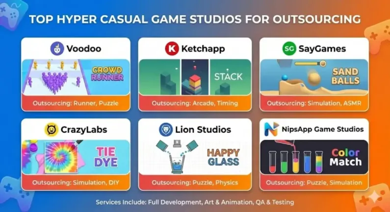 Best hyper casual game studios offering outsourcing services 1 Best hyper casual game studios