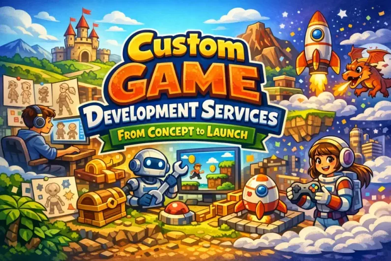 Custom Game Development Services: From Concept to Launch 1 Custom Game Development Services
