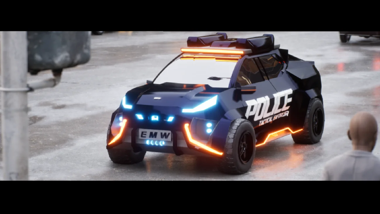NipsApp military ground vehicle library, armored personnel carrier and tactical truck, Unreal Engine 5 ready