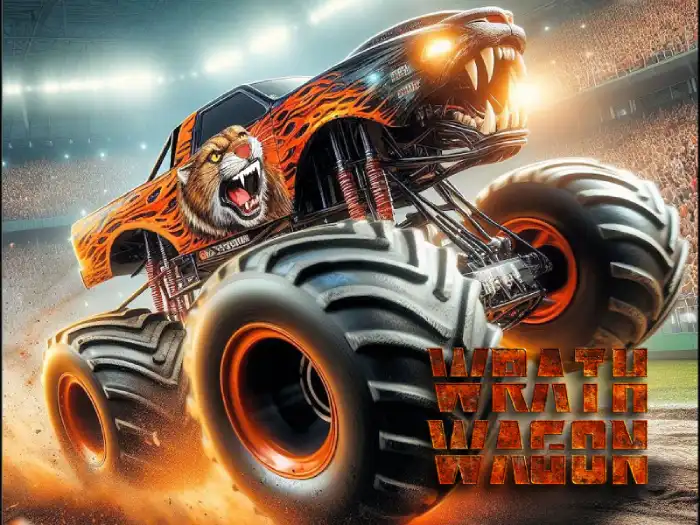 Monster Wagon Race 3D combat monster truck racing game developed by NipsApp Game Studios for Arcade Inventors