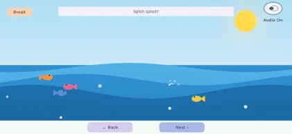 AutiLearn learning game with a clear, friendly picture