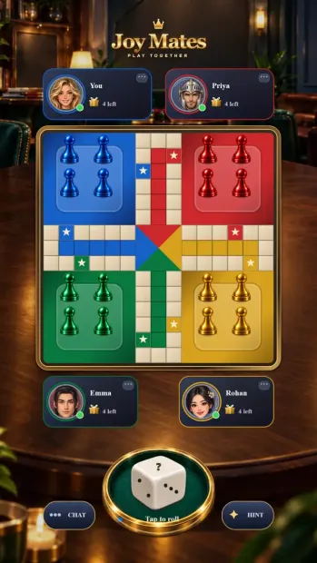 Joy Mates mobile interface screenshot